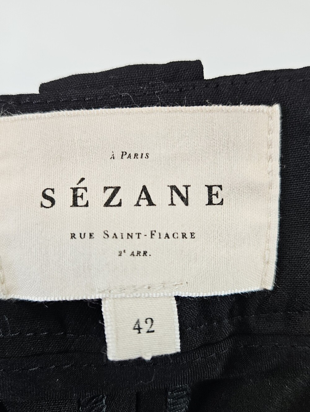 Sezane LouLou Wide Leg Trouser size 42 - Picture 12 of 14